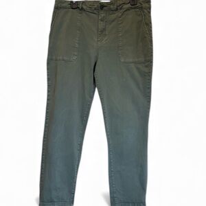 Sanctuary Standard Surplus Olive Utility Pants – Relaxed Straight-Leg (Size 33)